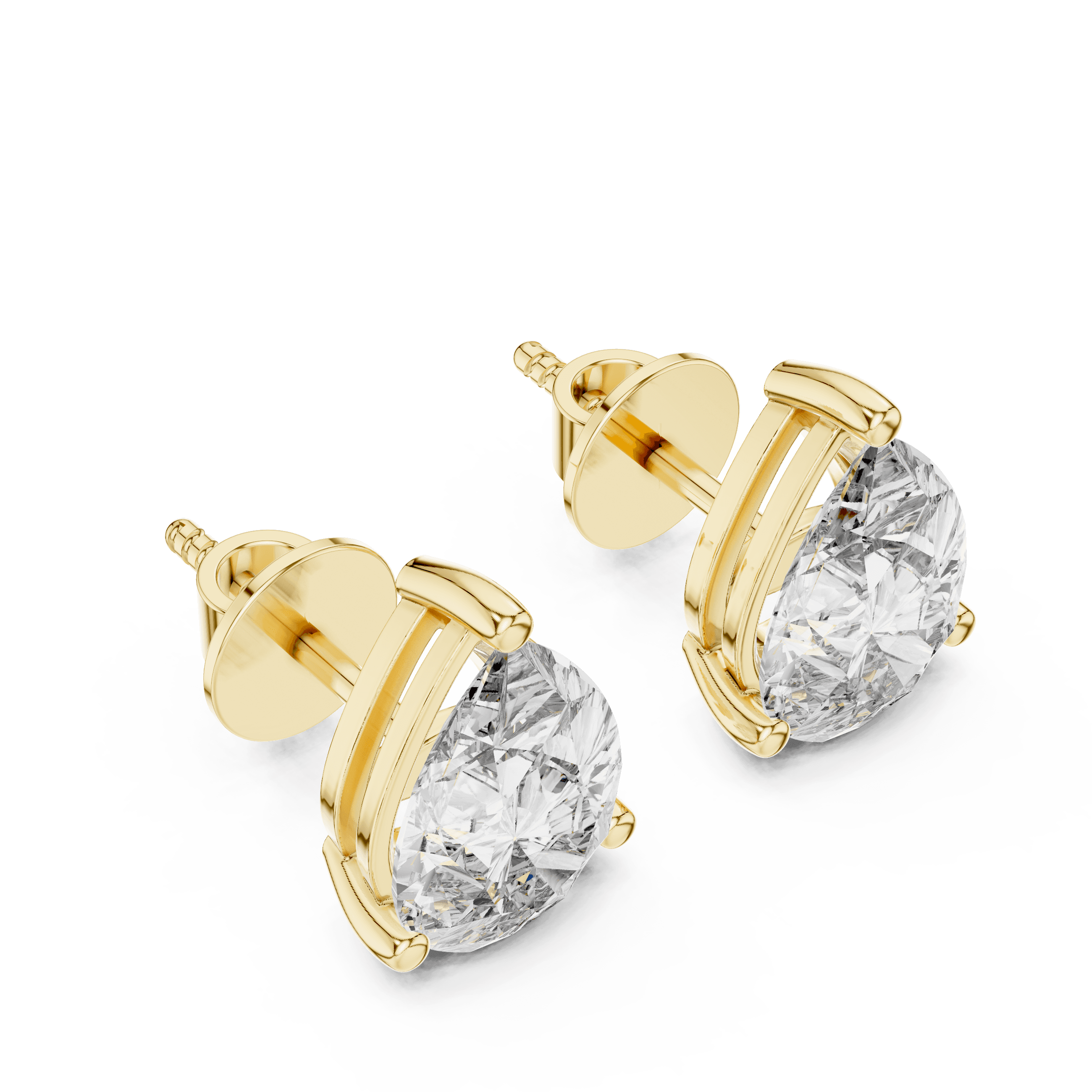 Pear Stud earring